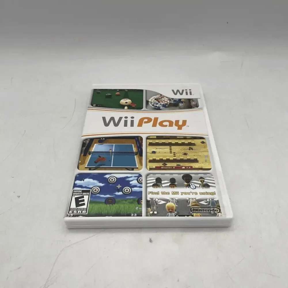 Wii Play - Nintendo Wii Authentic Complete CIB Tested‎ Working